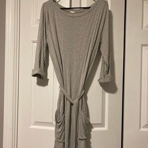 J Crew midi t-shirt dress